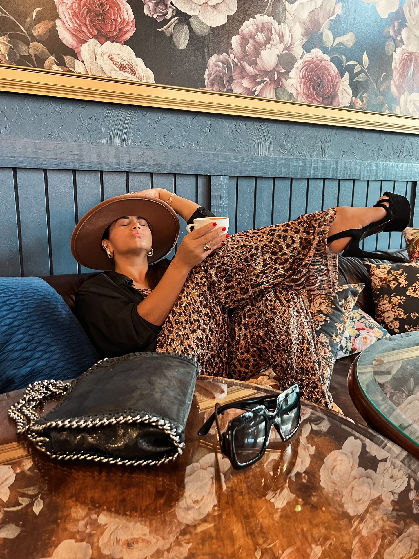 Women's Leopard Print Set