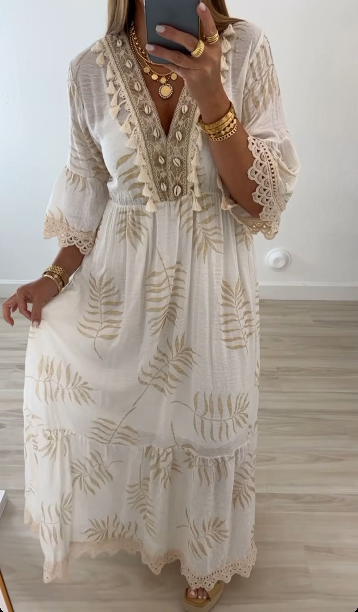 Alana Bohemian Maxi Dress