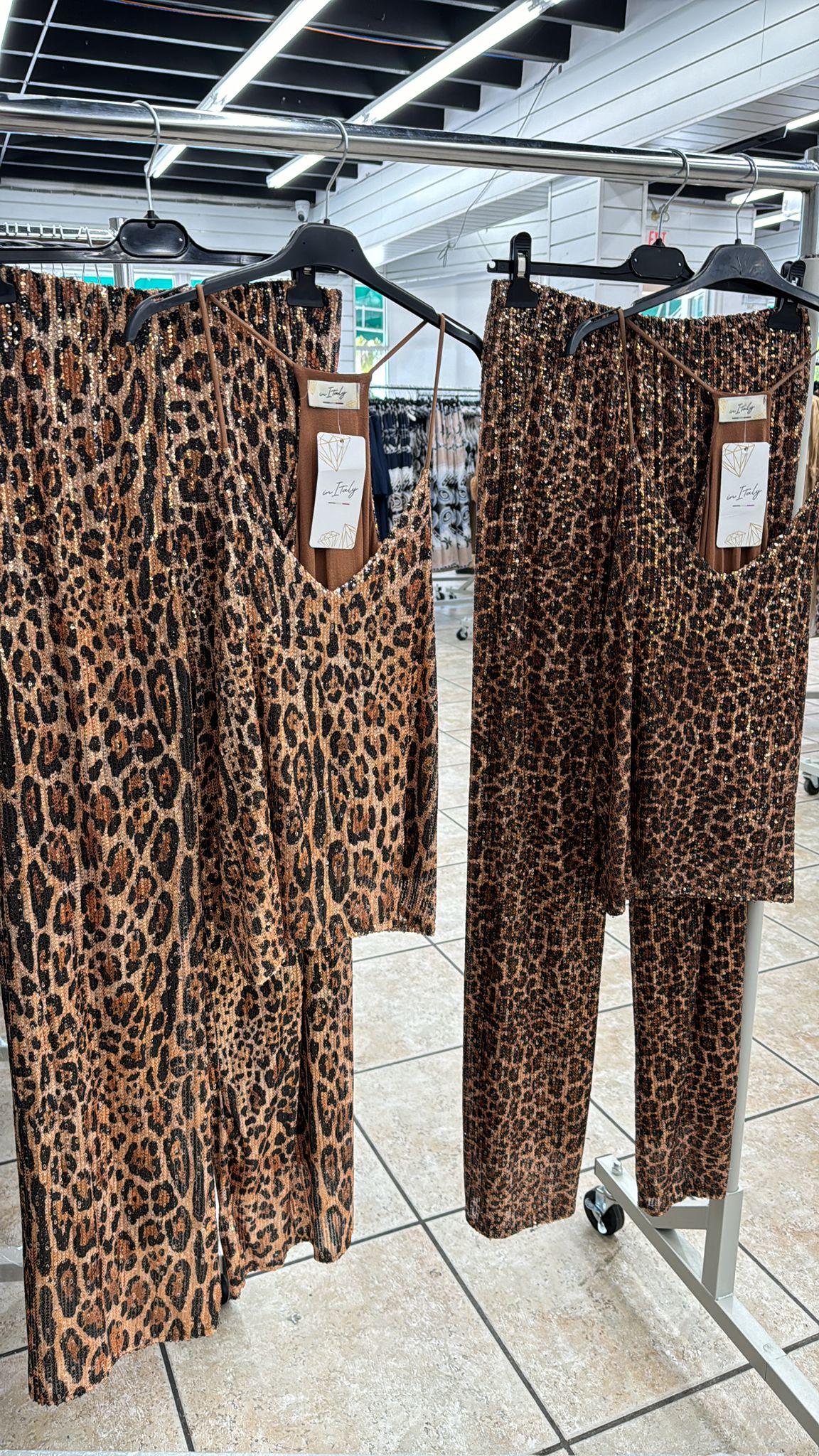 Women's Leopard Print Set