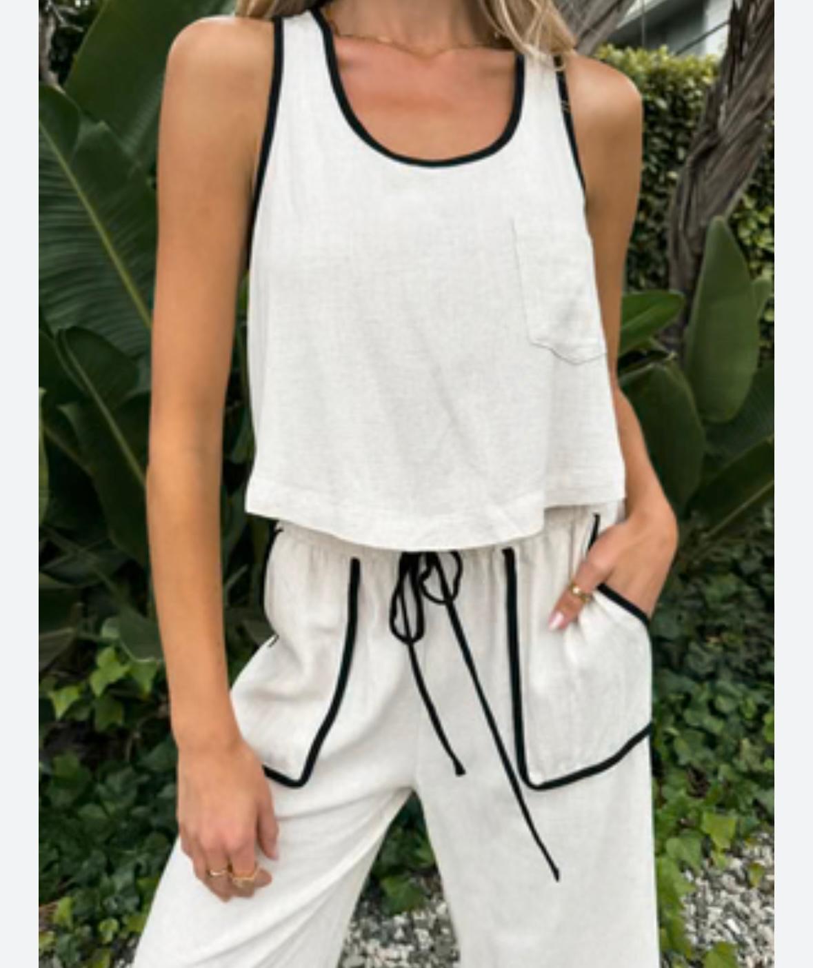 Zoe Linen Pant Set