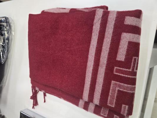 Pashmina Scarf Red